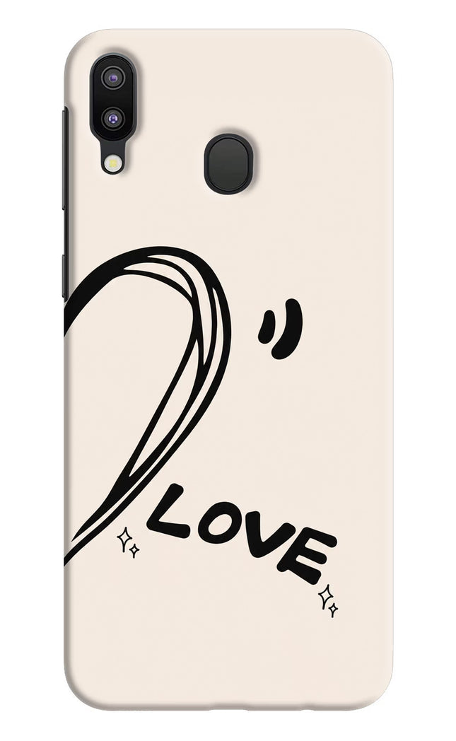 Soul Line Samsung M20 Hard Case Back Cover by Casekaro