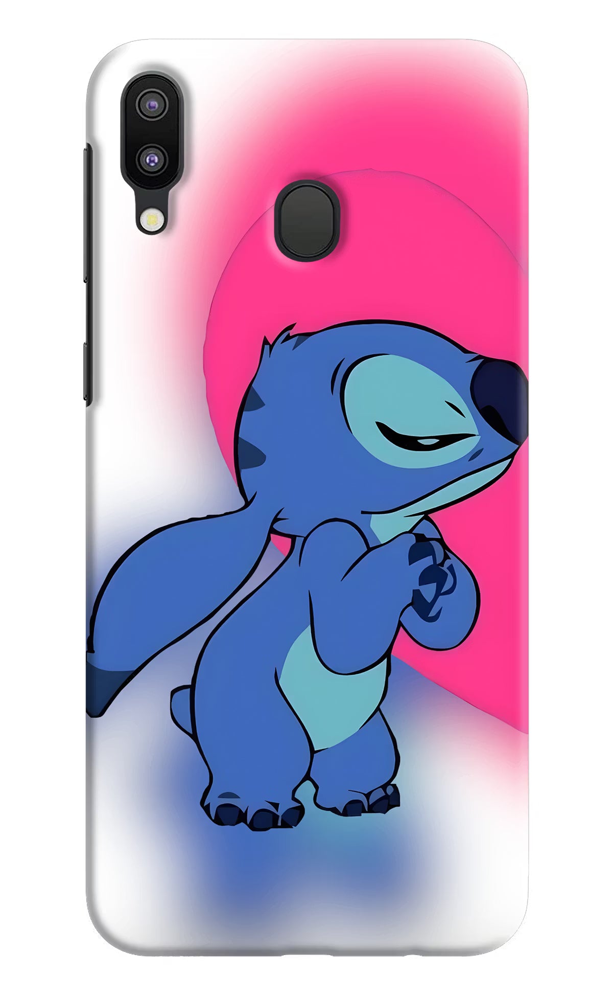 Stitch Hug Samsung M20 Back Cover