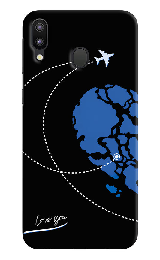 Love Orbit Samsung M20 Hard Case Back Cover by Casekaro