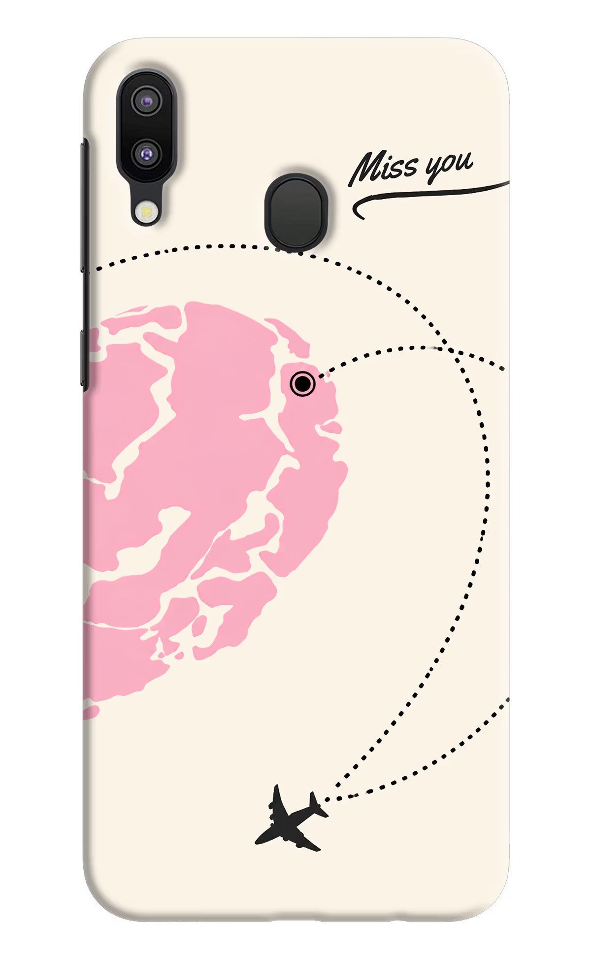 Miss Orbit Samsung M20 Back Cover