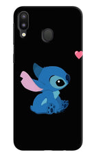 Stitch Crush Samsung M20 Hard Case Back Cover by Casekaro