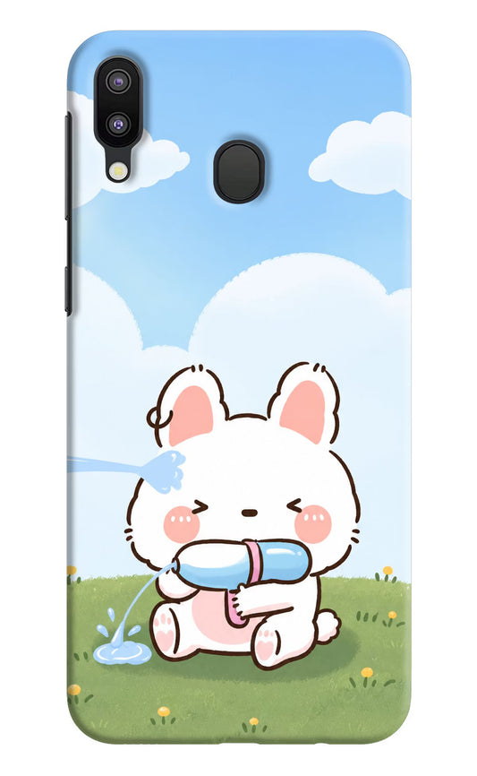 Bunny Treat Samsung M20 Hard Case Back Cover by Casekaro