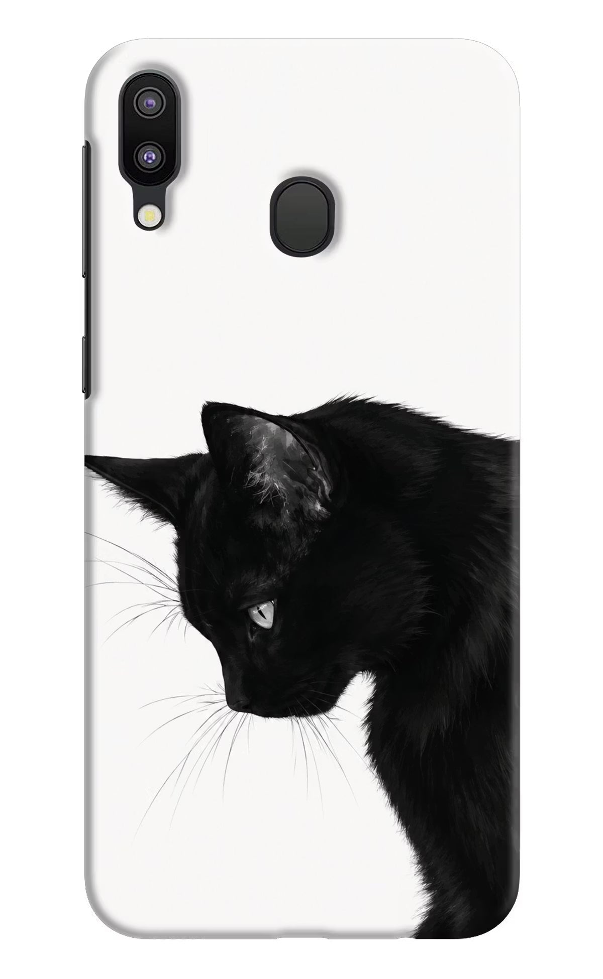 Shadow Gaze Samsung M20 Back Cover