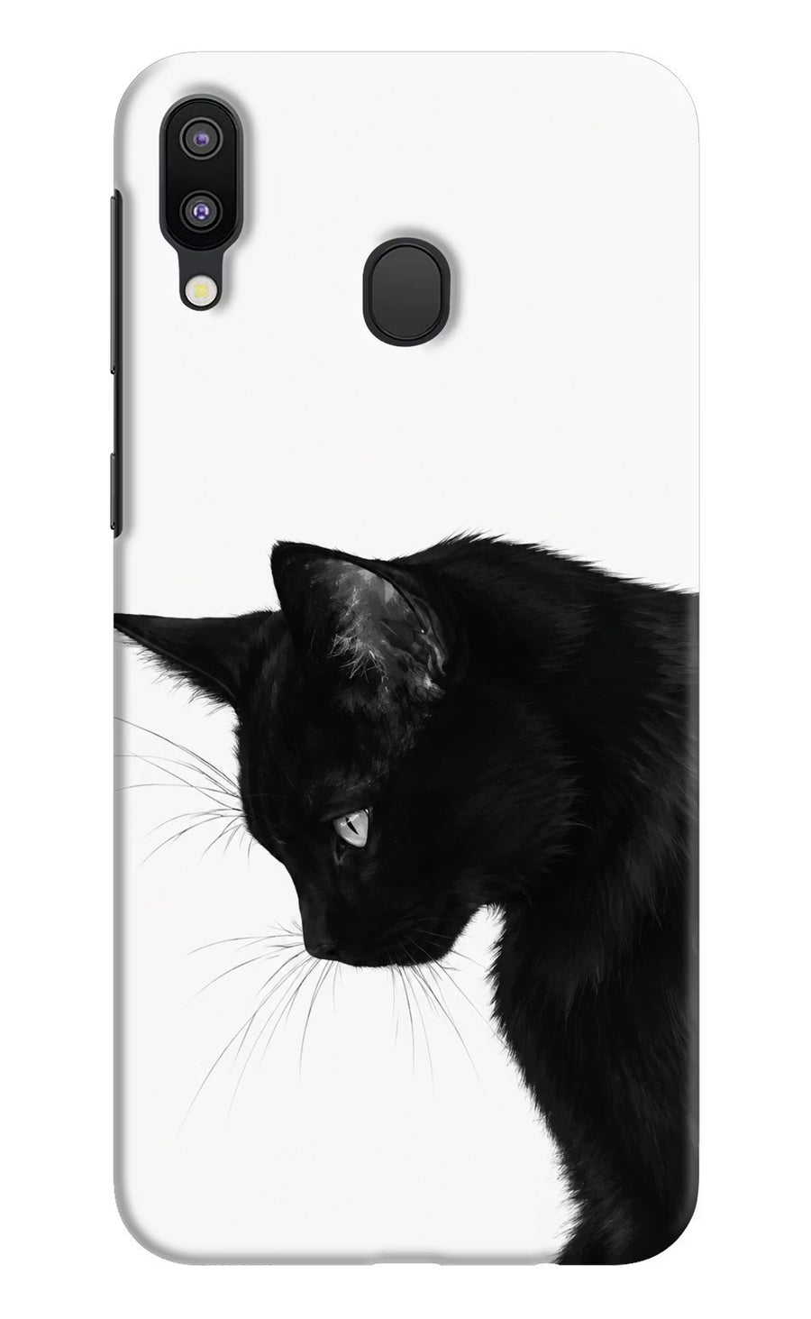 Shadow Gaze Samsung M20 Back Cover, Hard case