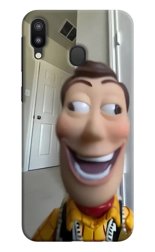 Side Eye Woody Samsung M20 Hard Case Back Cover by Casekaro