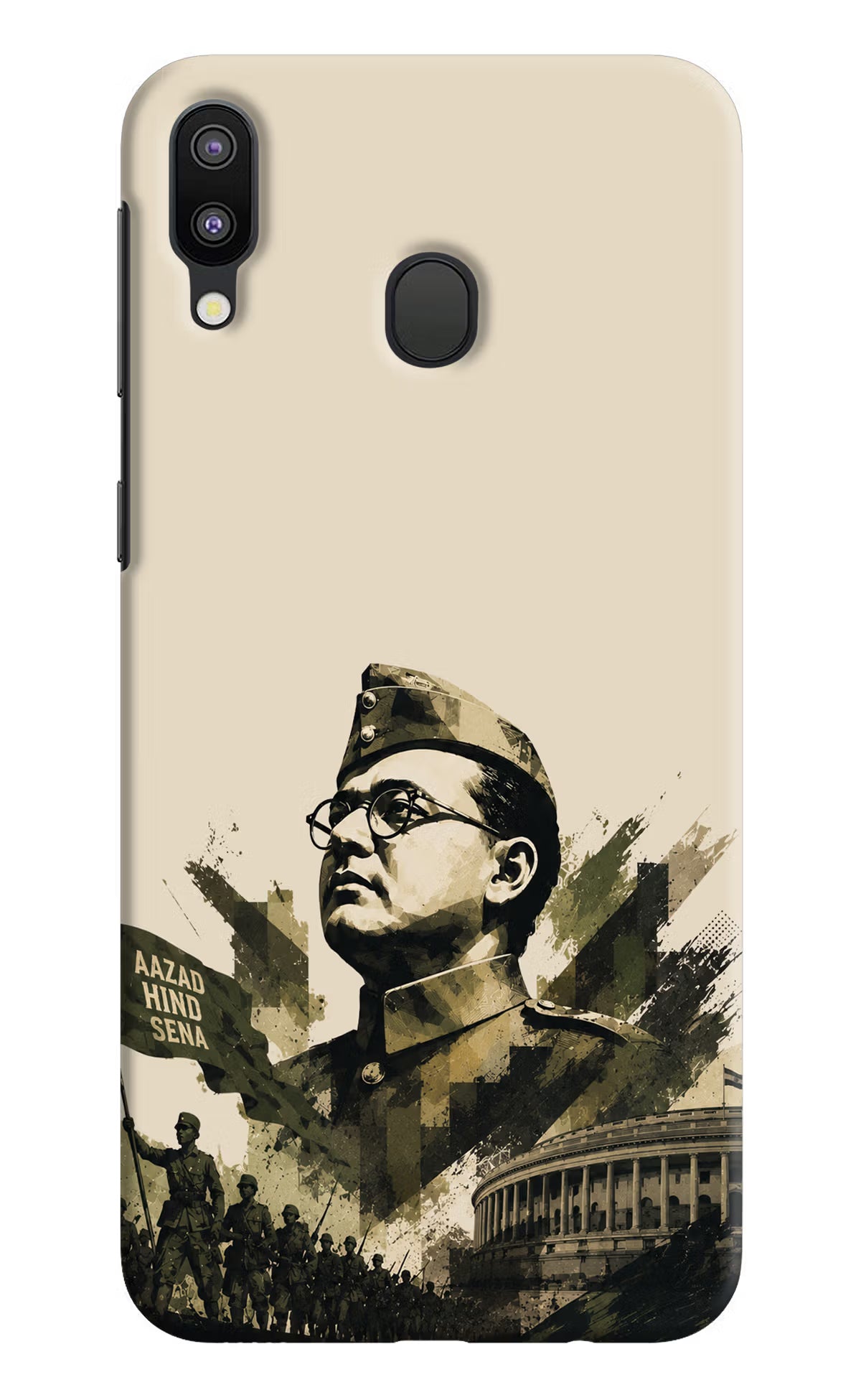 Netaji Rising Samsung M20 Back Cover