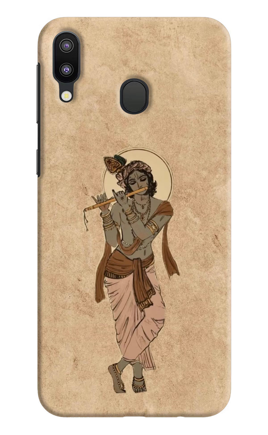Krishna Samsung M20 Back Cover, Hard case