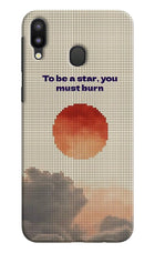 Pixel Sun Samsung M20 Hard Case Back Cover by Casekaro