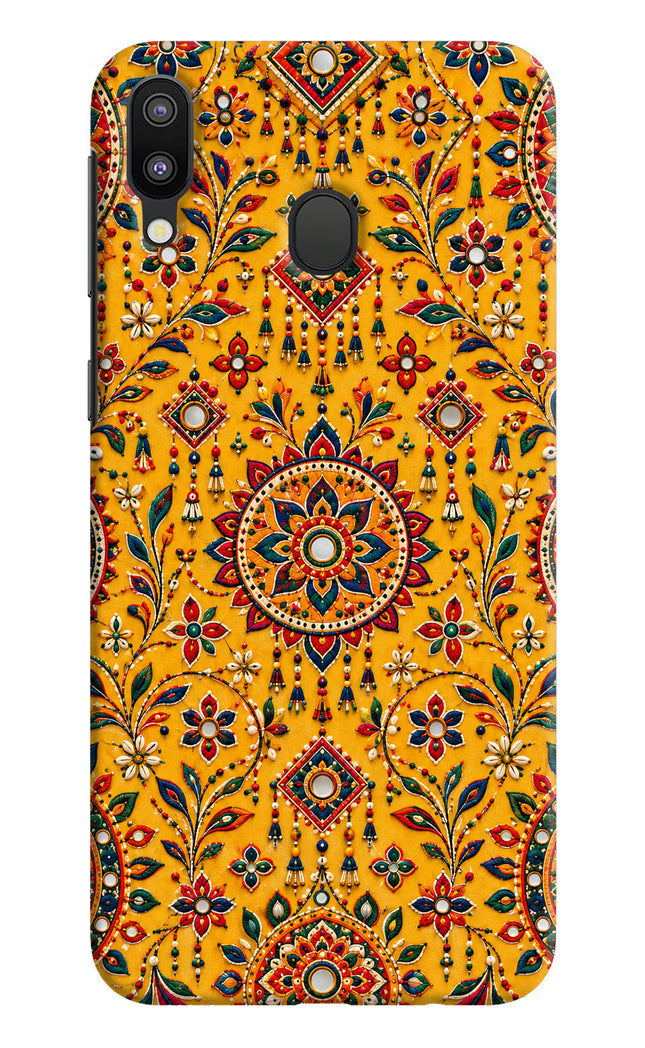 Sunlit Aura Samsung M20 Hard Case Back Cover by Casekaro
