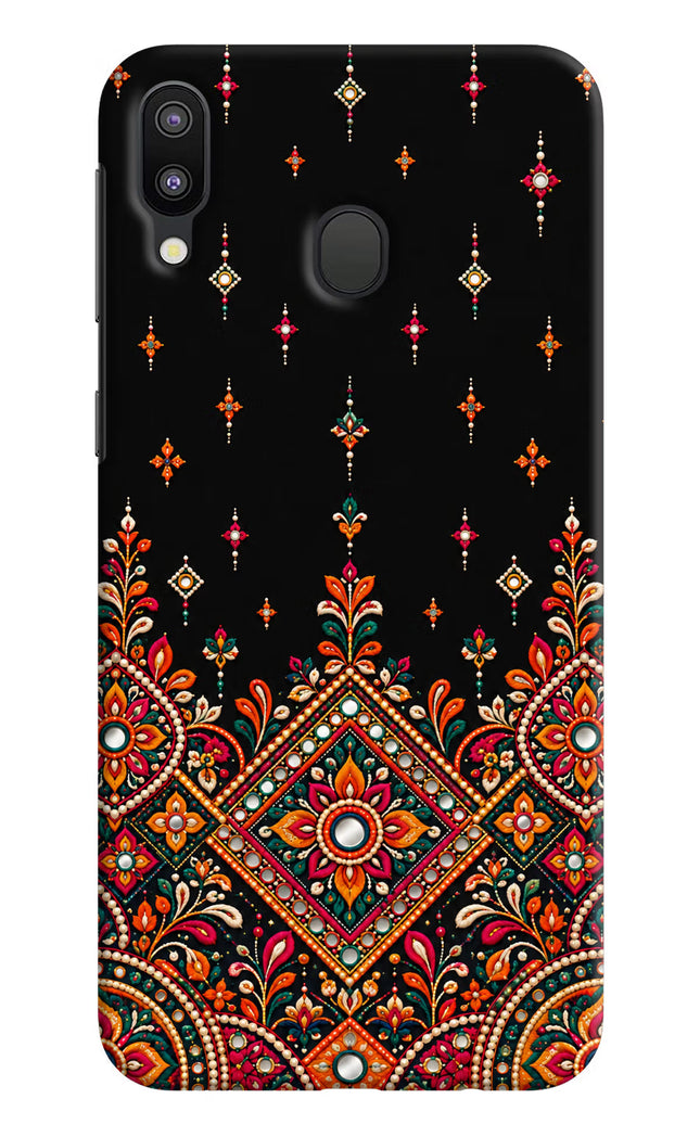 Noir Mehfil Samsung M20 Hard Case Back Cover by Casekaro