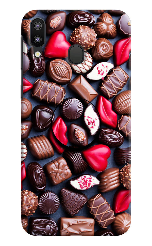 Chocolates Samsung M20 Pop Case by Casekaro