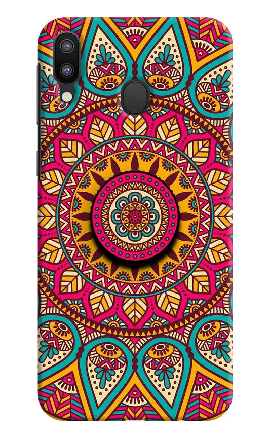 Mandala Samsung M20 Pop Case by Casekaro