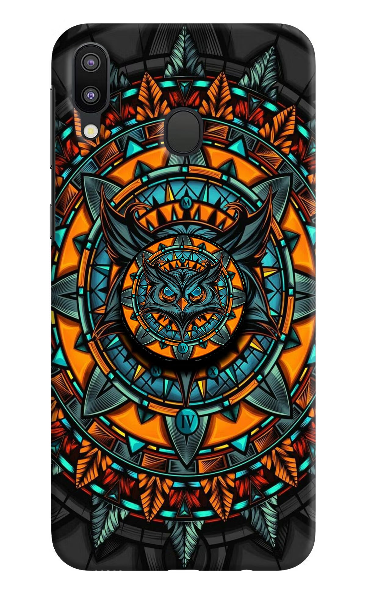Angry Owl Samsung M20 Pop Case by Casekaro