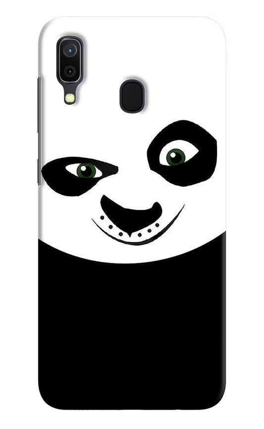Panda Samsung A30 Hard Case Back Cover by Casekaro