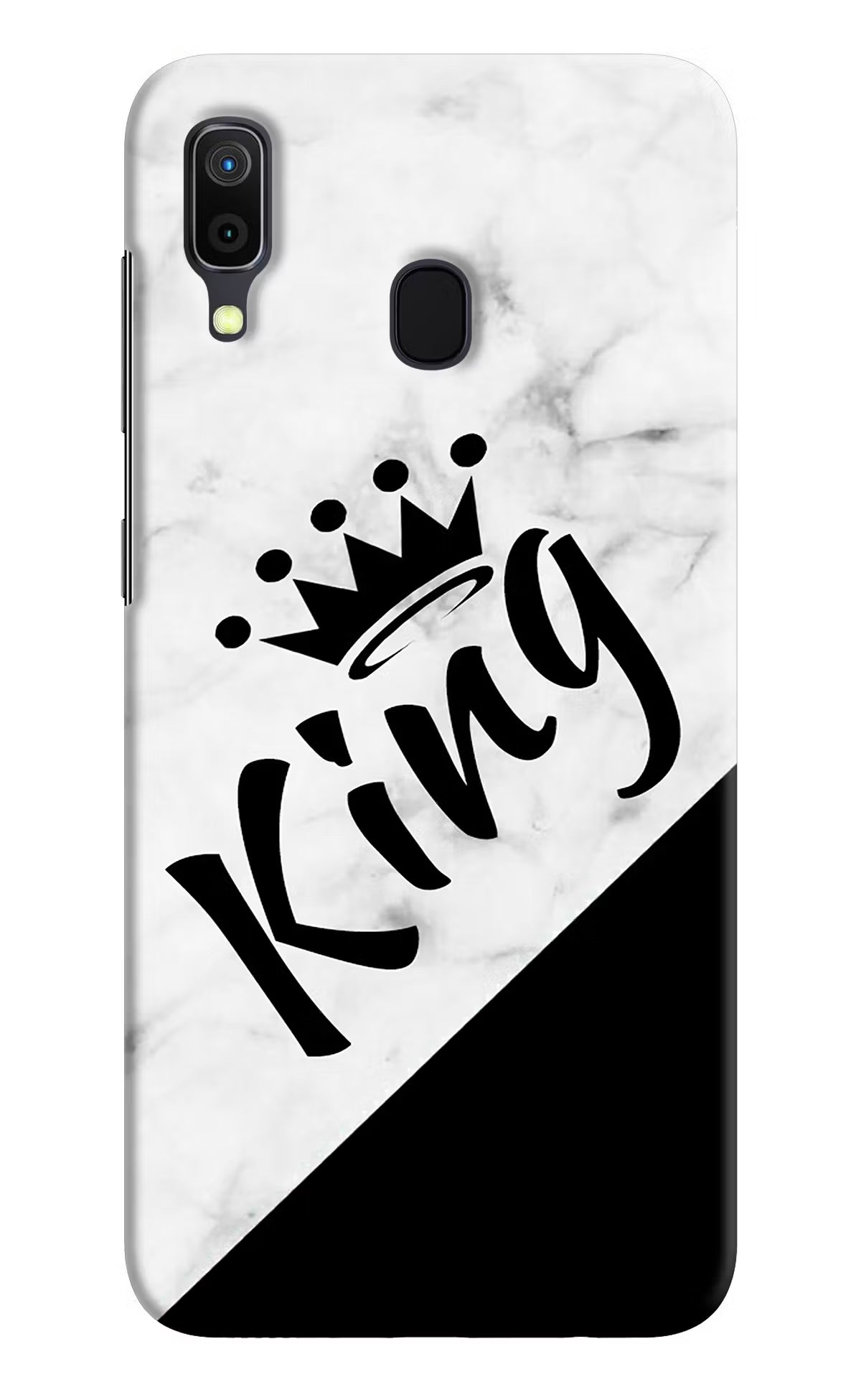 King Samsung A30 Hard Case Back Cover by Casekaro