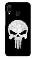 Punisher Skull Samsung A30 Hard Case Back Cover by Casekaro