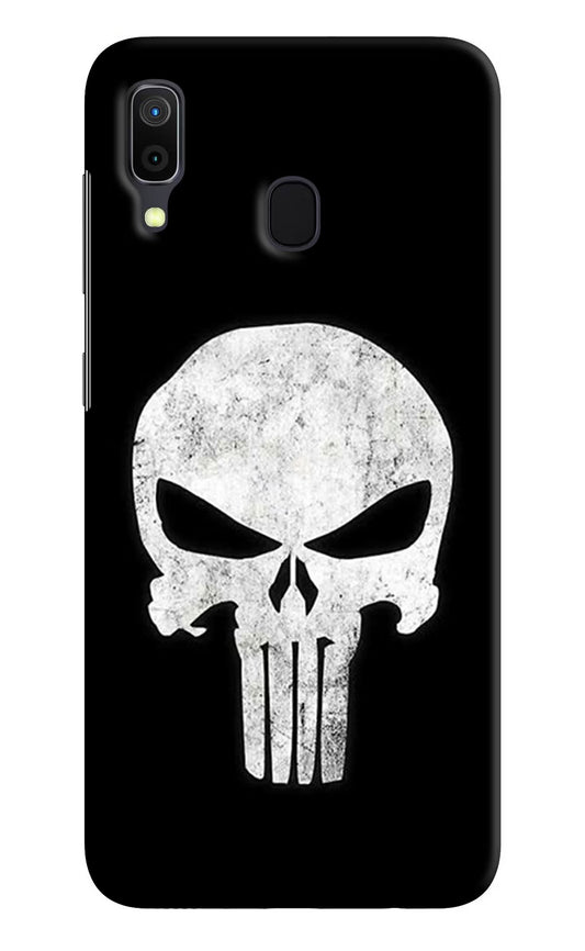 Punisher Skull Samsung A30 Hard Case Back Cover by Casekaro