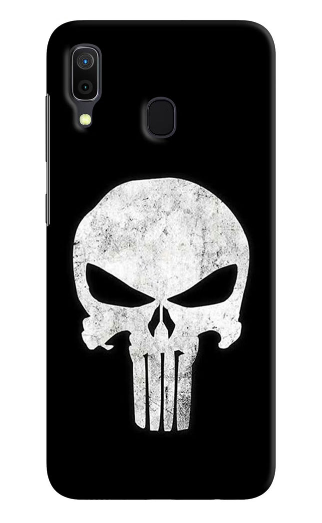 Punisher Skull Samsung A30 Hard Case Back Cover by Casekaro