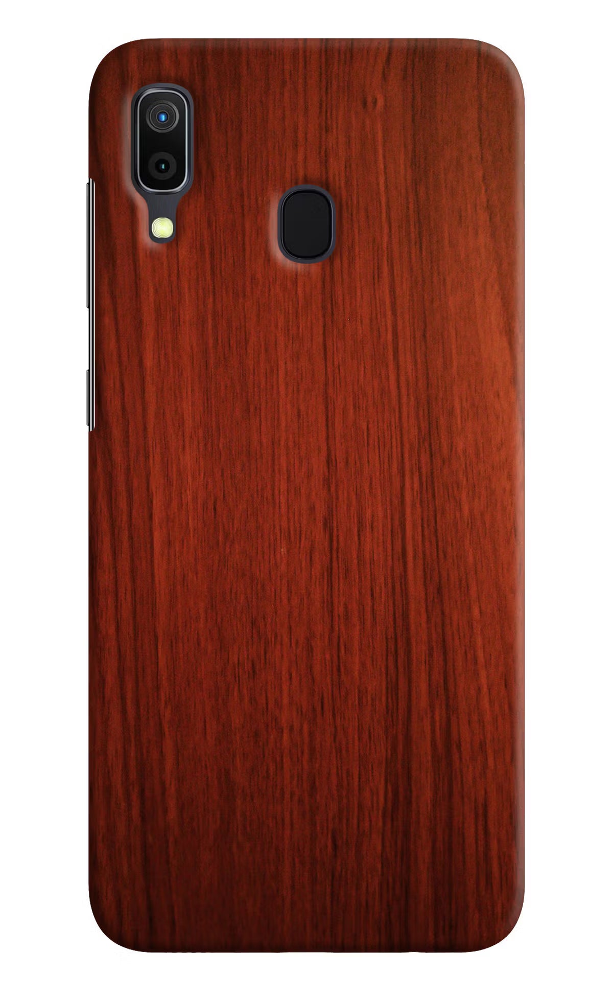 Wooden Plain Pattern Samsung A30 Hard Case Back Cover by Casekaro