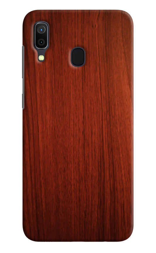 Wooden Plain Pattern Samsung A30 Hard Case Back Cover by Casekaro