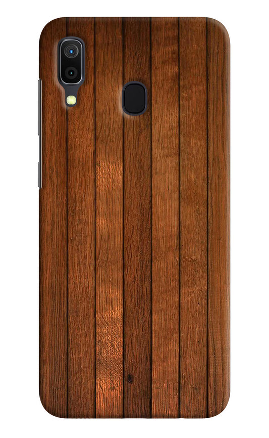 Wooden Artwork Bands Samsung A30 Hard Case Back Cover by Casekaro