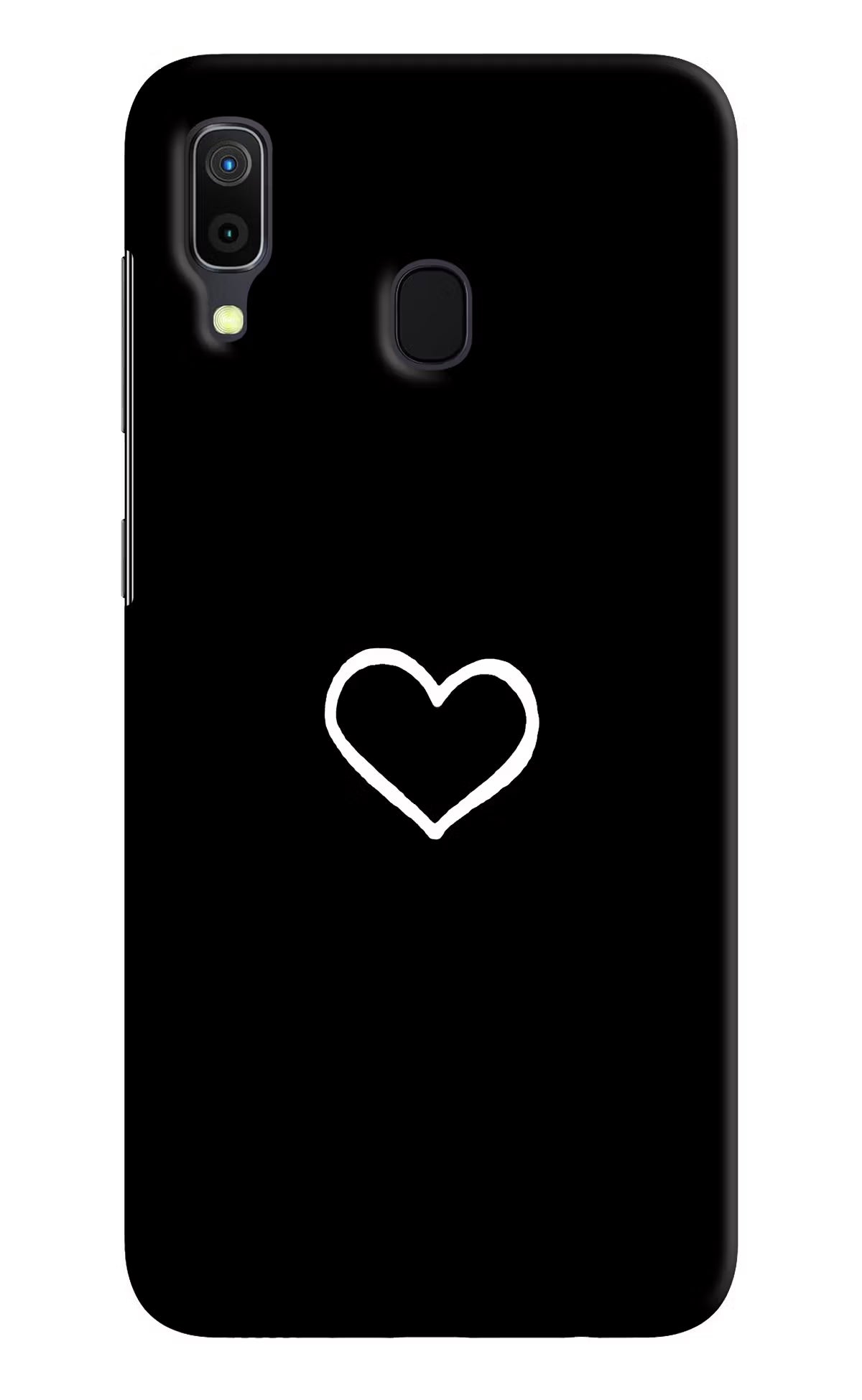 Heart Samsung A30 Hard Case Back Cover by Casekaro