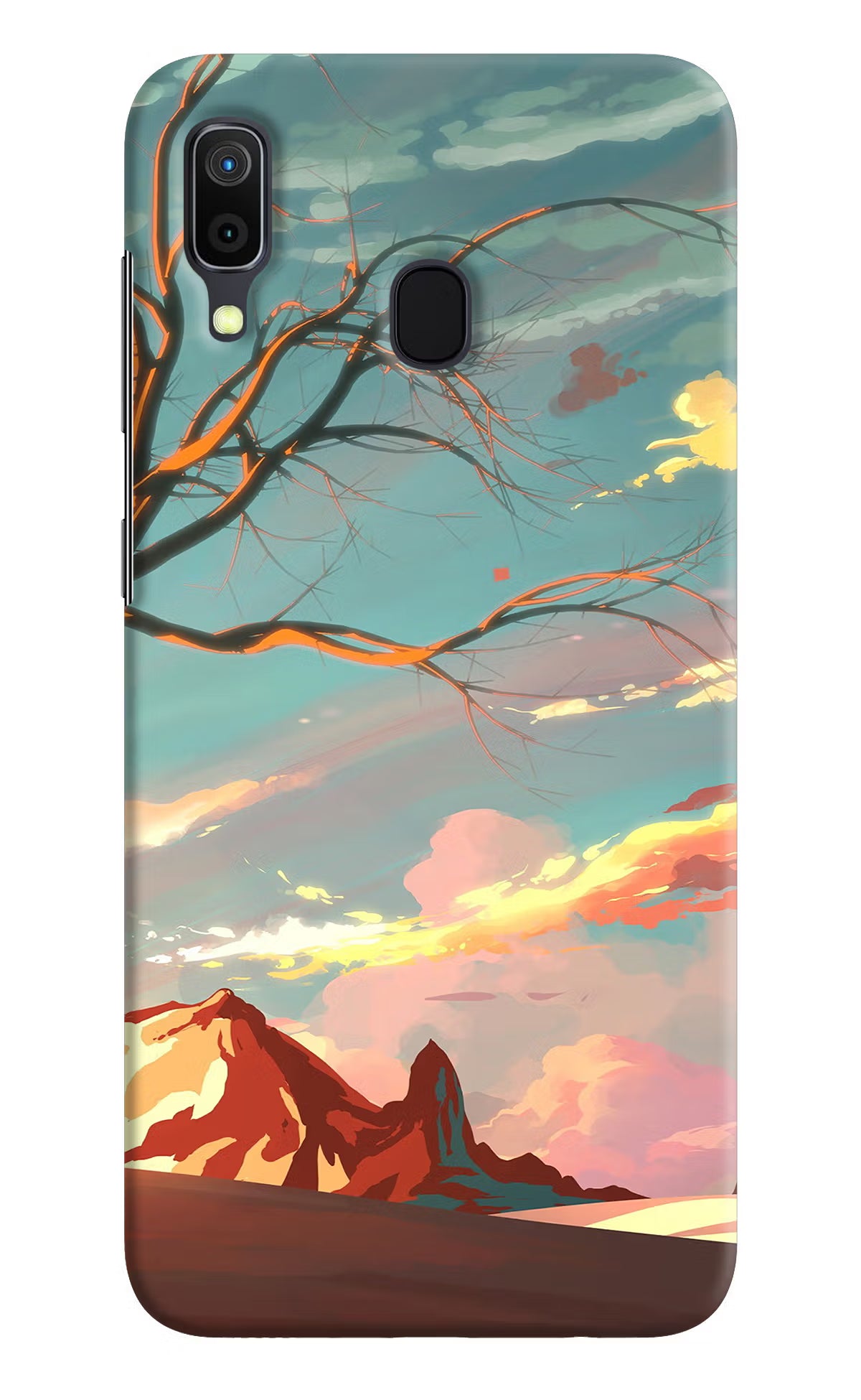 Scenery Samsung A30 Hard Case Back Cover by Casekaro