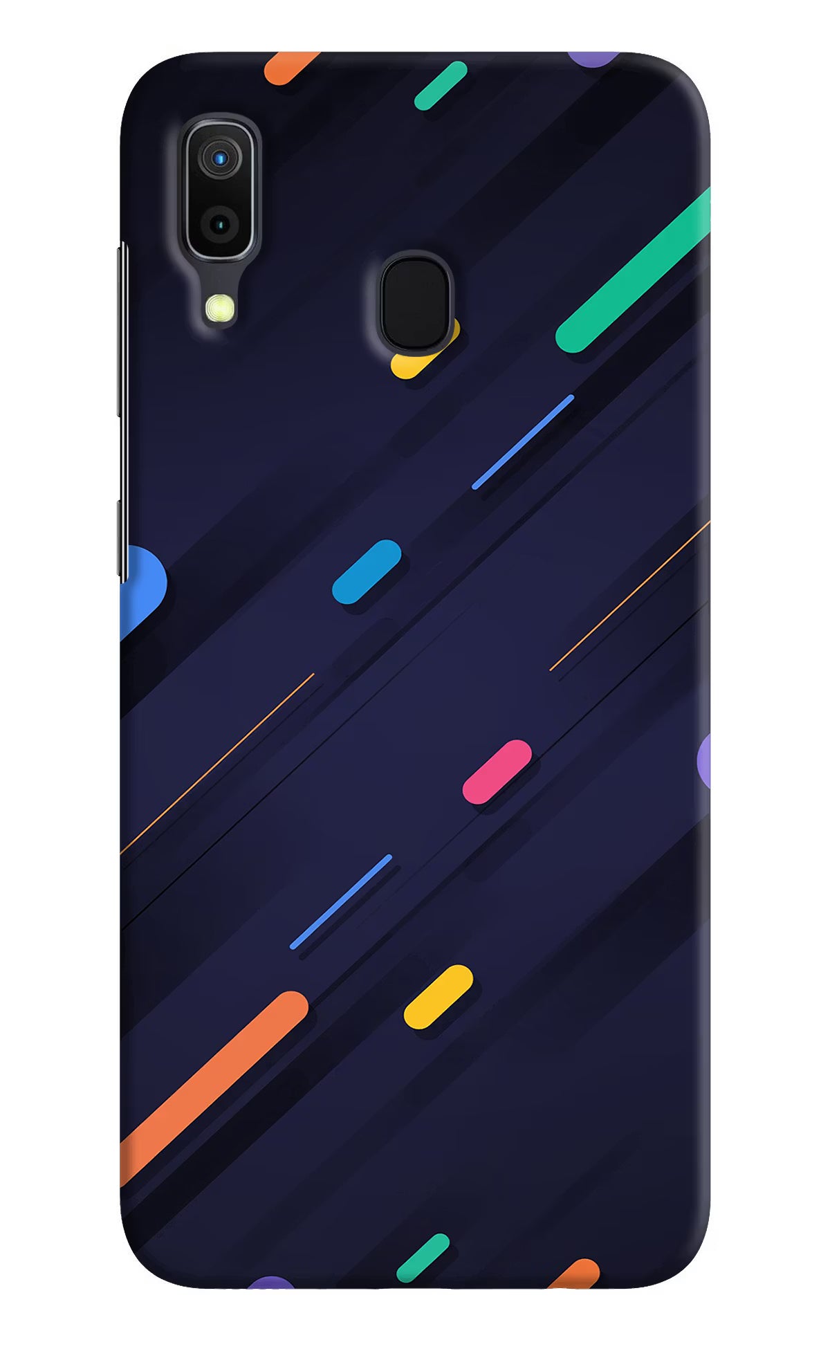 Abstract Design Samsung A30 Hard Case Back Cover by Casekaro