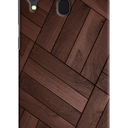 Wooden Texture Design Samsung A30 Hard Case Back Cover by Casekaro