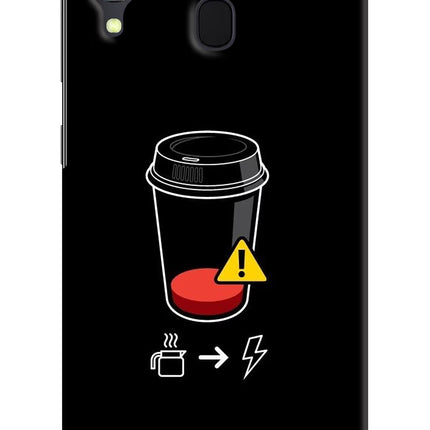 Coffee Samsung A30 Hard Case Back Cover by Casekaro