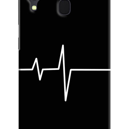 Heart Beats Samsung A30 Hard Case Back Cover by Casekaro
