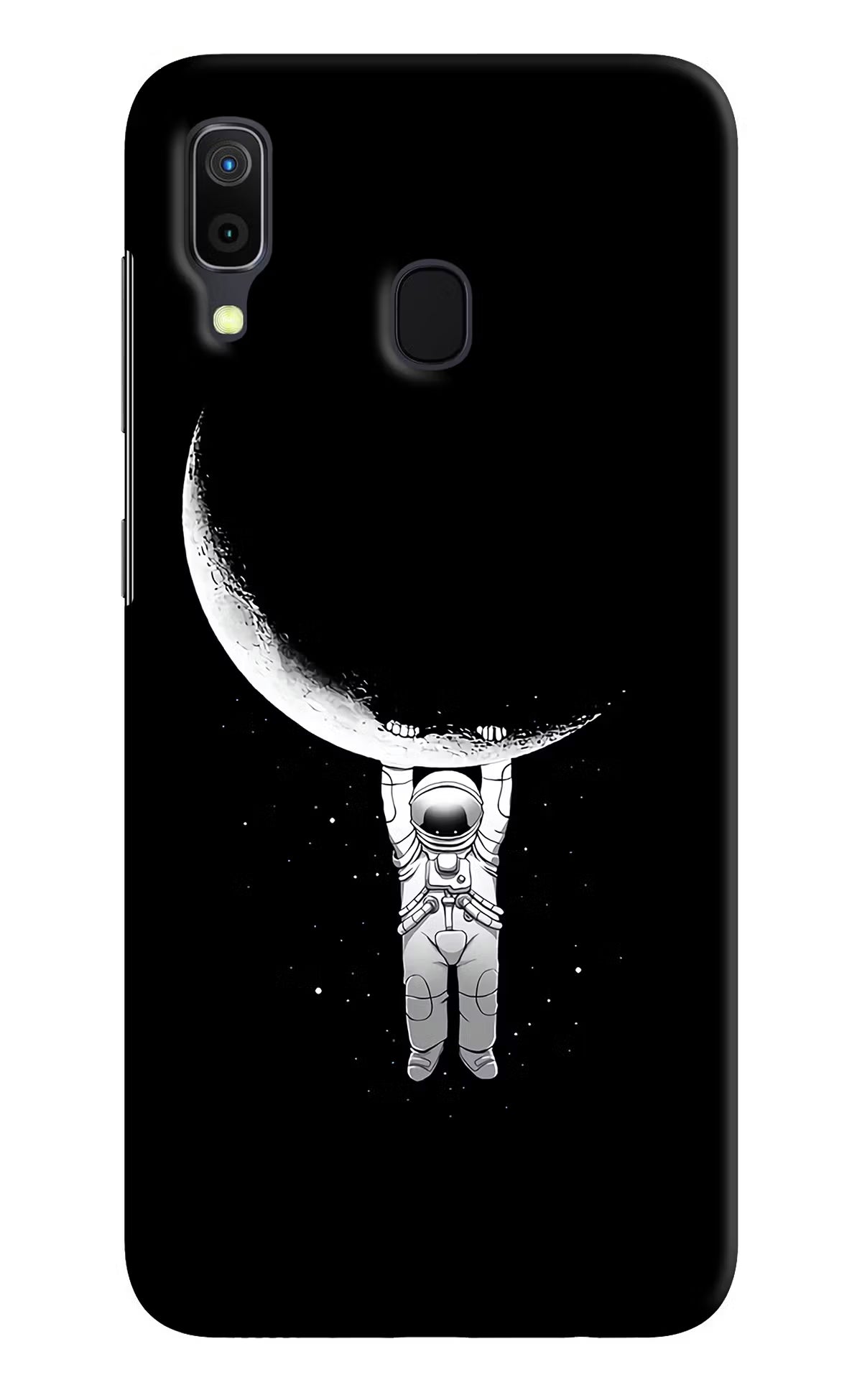 Moon Space Samsung A30 Hard Case Back Cover by Casekaro