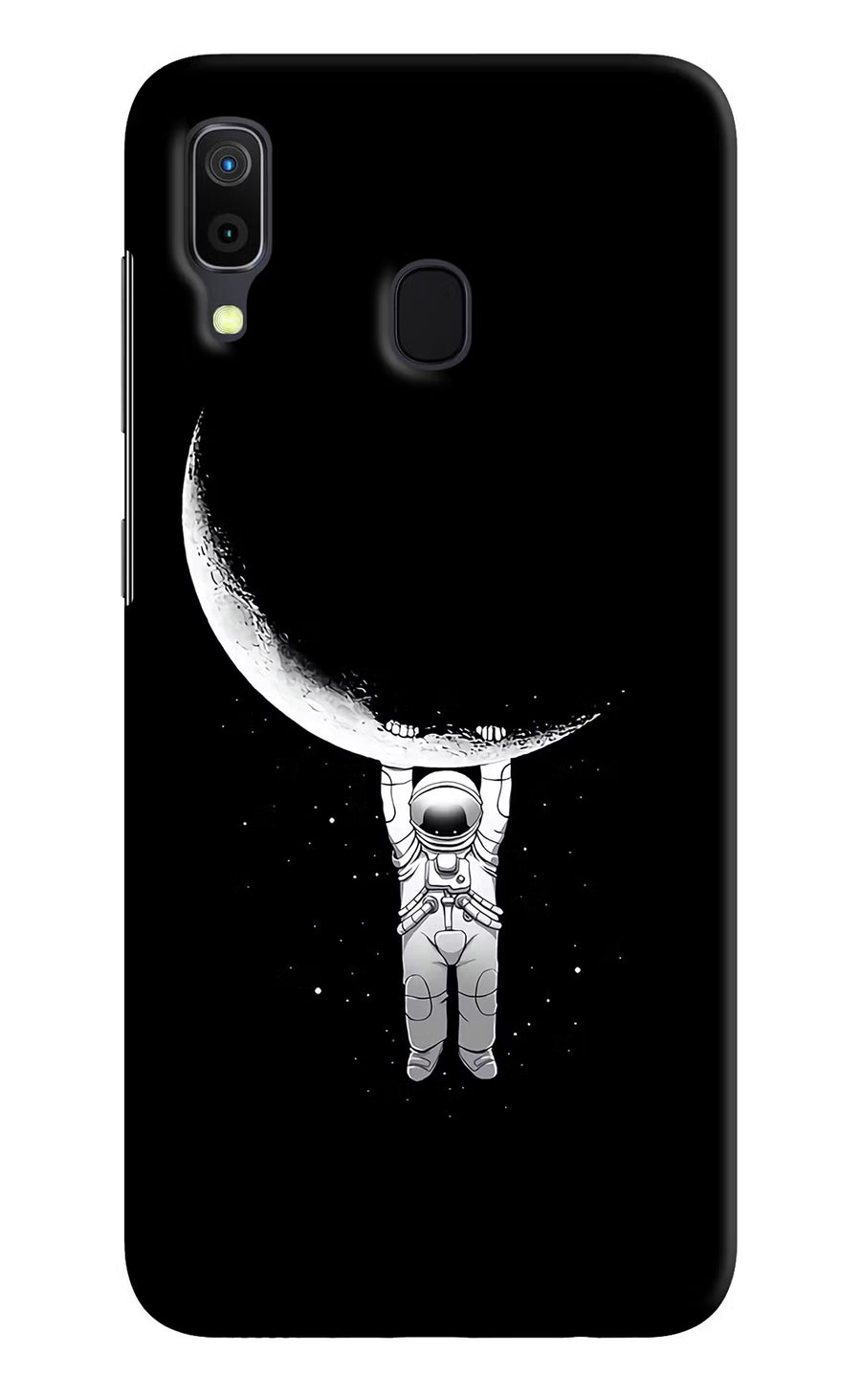 Moon Space Samsung A30 Back Cover, Hard case