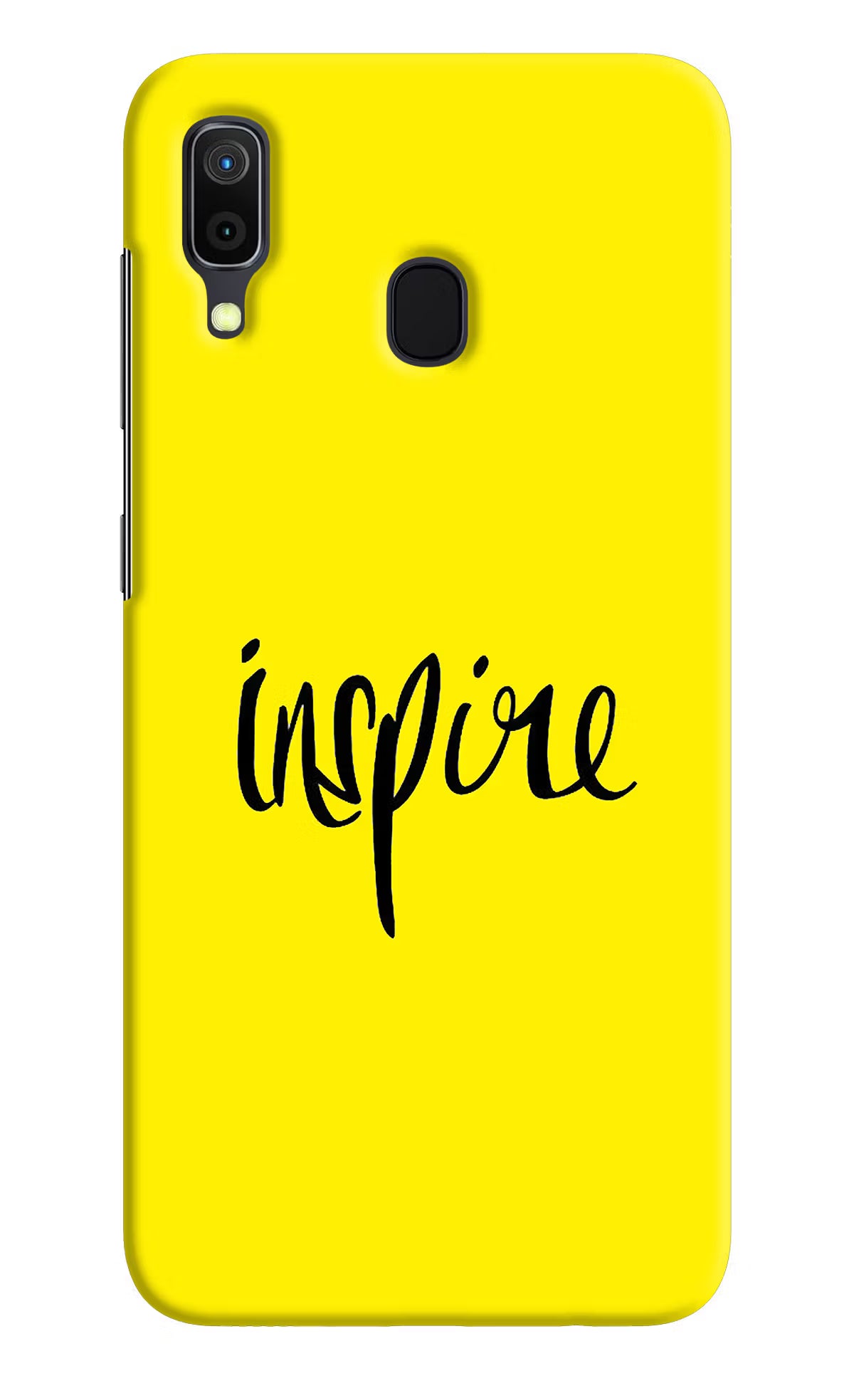 Inspire Samsung A30 Hard Case Back Cover by Casekaro