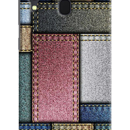 Multicolor Jeans Samsung A30 Hard Case Back Cover by Casekaro