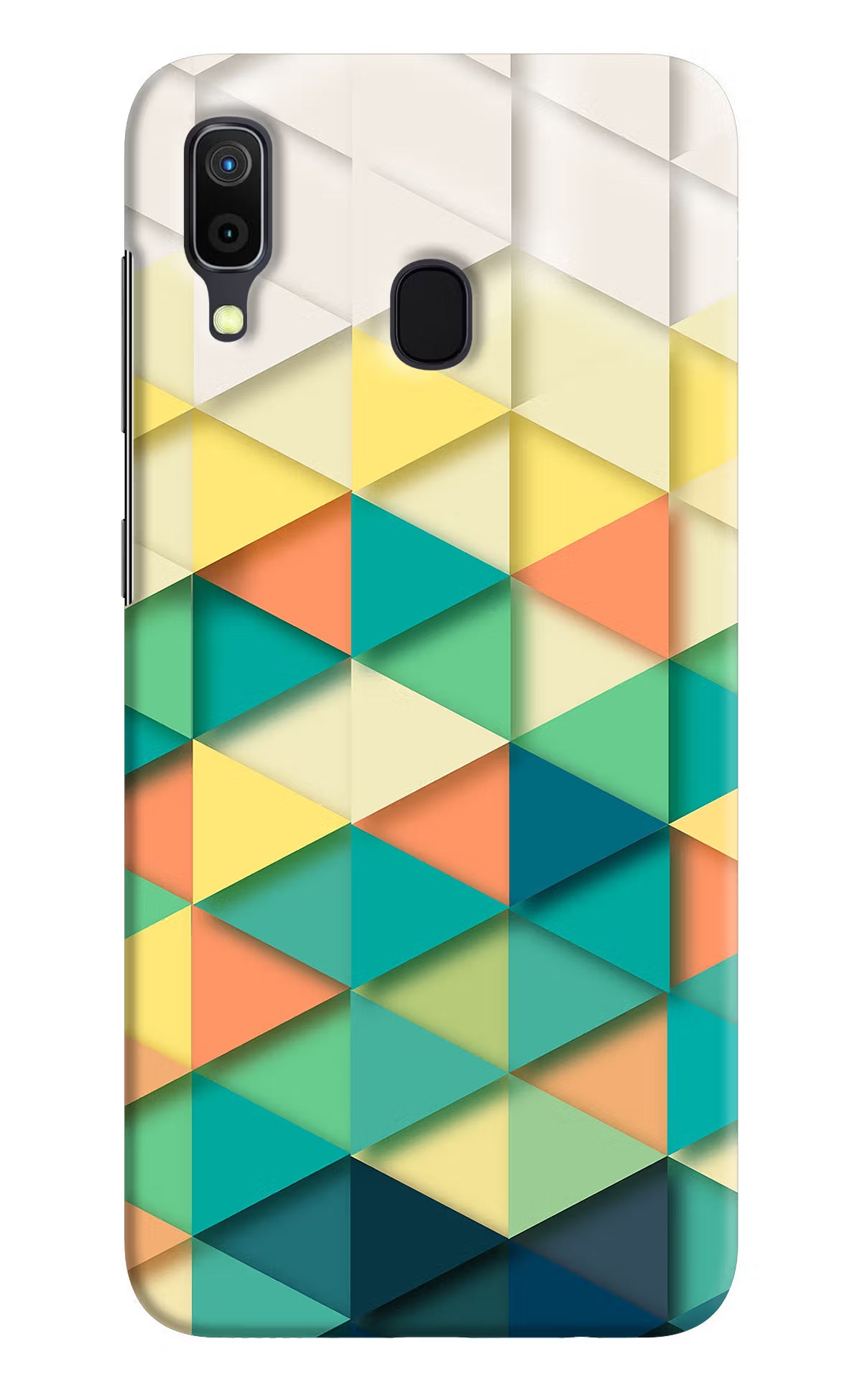 Abstract Samsung A30 Hard Case Back Cover by Casekaro