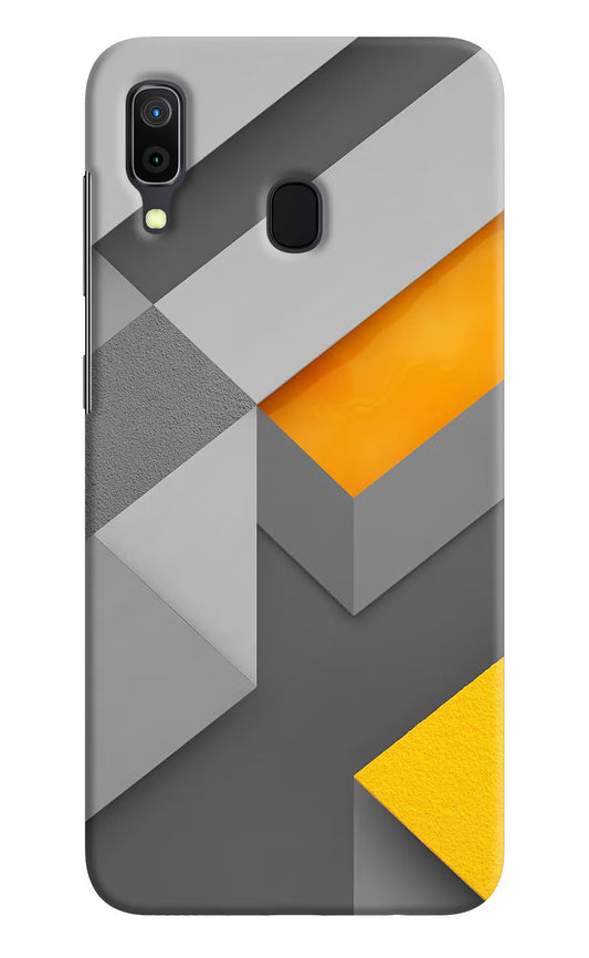Abstract Samsung A30 Hard Case Back Cover by Casekaro