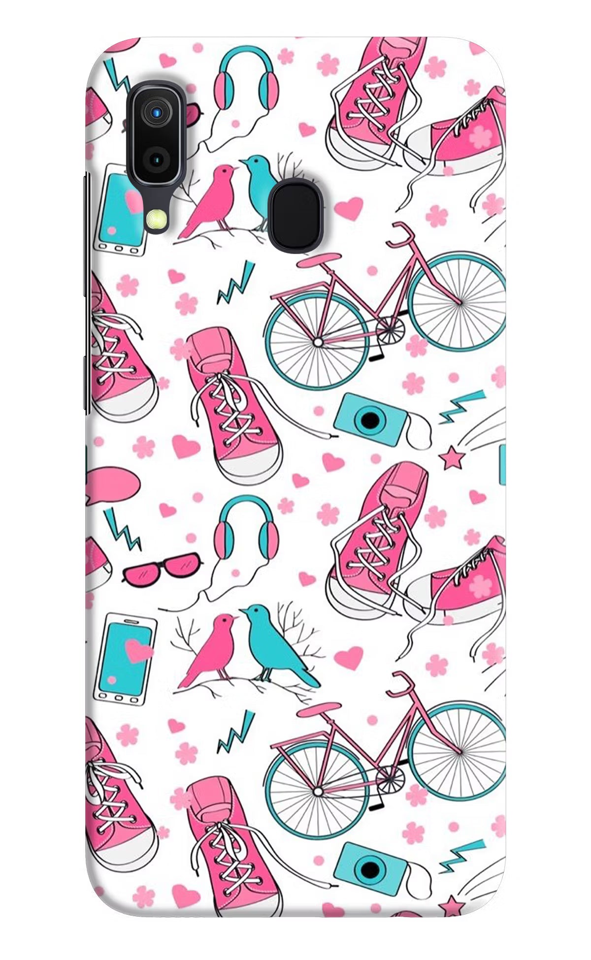 Artwork Samsung A30 Hard Case Back Cover by Casekaro
