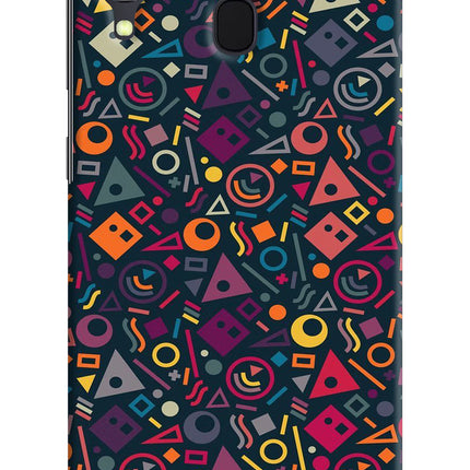 Geometric Abstract Samsung A30 Hard Case Back Cover by Casekaro