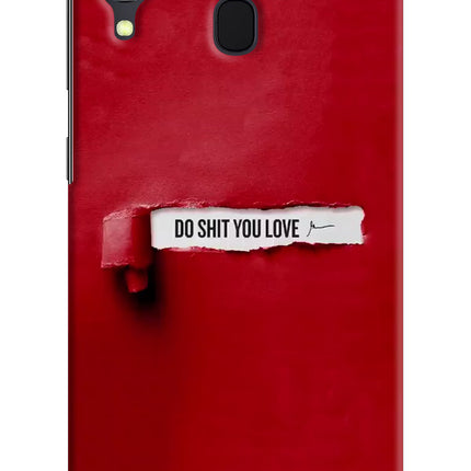 Do Shit You Love Samsung A30 Hard Case Back Cover by Casekaro