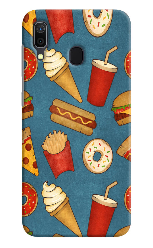 Foodie Samsung A30 Hard Case Back Cover by Casekaro