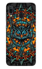 Angry Owl Art Samsung A30 Hard Case Back Cover by Casekaro