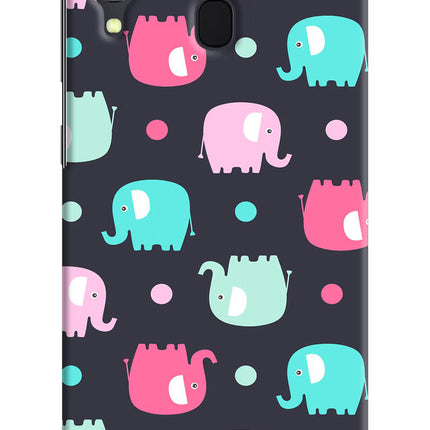 Elephants Samsung A30 Hard Case Back Cover by Casekaro