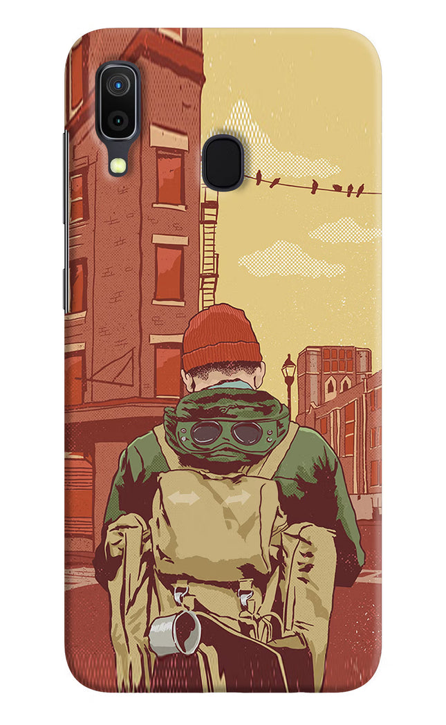 Adventurous Samsung A30 Hard Case Back Cover by Casekaro
