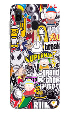 Sticker Bomb Samsung A30 Hard Case Back Cover by Casekaro