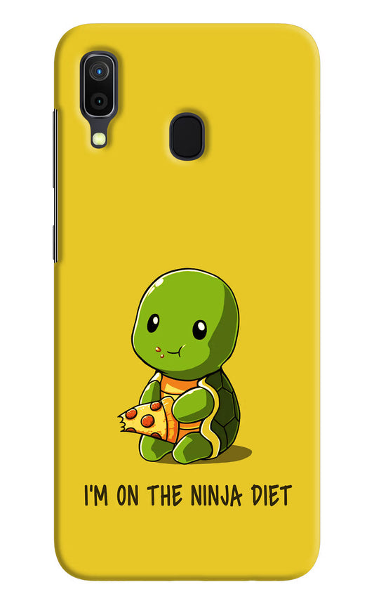 I'm on Ninja Diet Samsung A30 Hard Case Back Cover by Casekaro