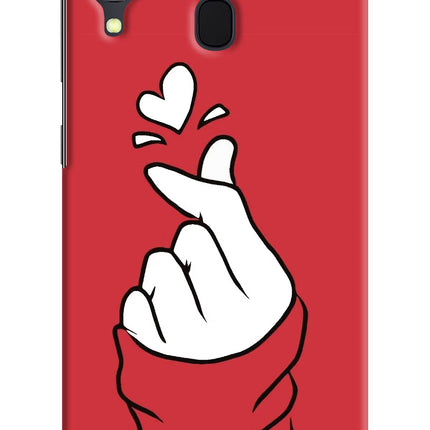Korean Love Sign Samsung A30 Hard Case Back Cover by Casekaro