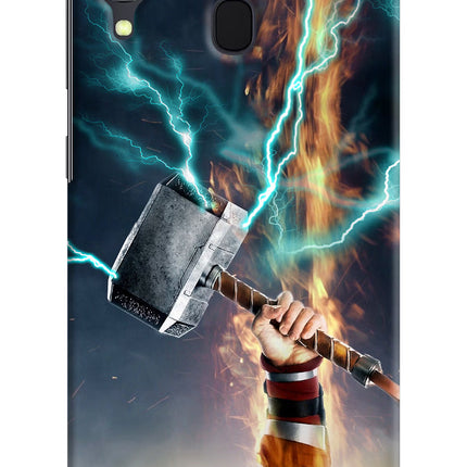 Thor Hammer Mjolnir Samsung A30 Hard Case Back Cover by Casekaro