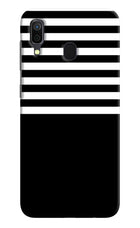 Black and White Print Samsung A30 Hard Case Back Cover by Casekaro
