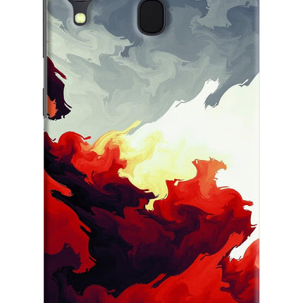 Fire Cloud Samsung A30 Hard Case Back Cover by Casekaro